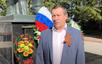Поздравление главы Парабельского района Александра Карлова с юбилеем Победы!