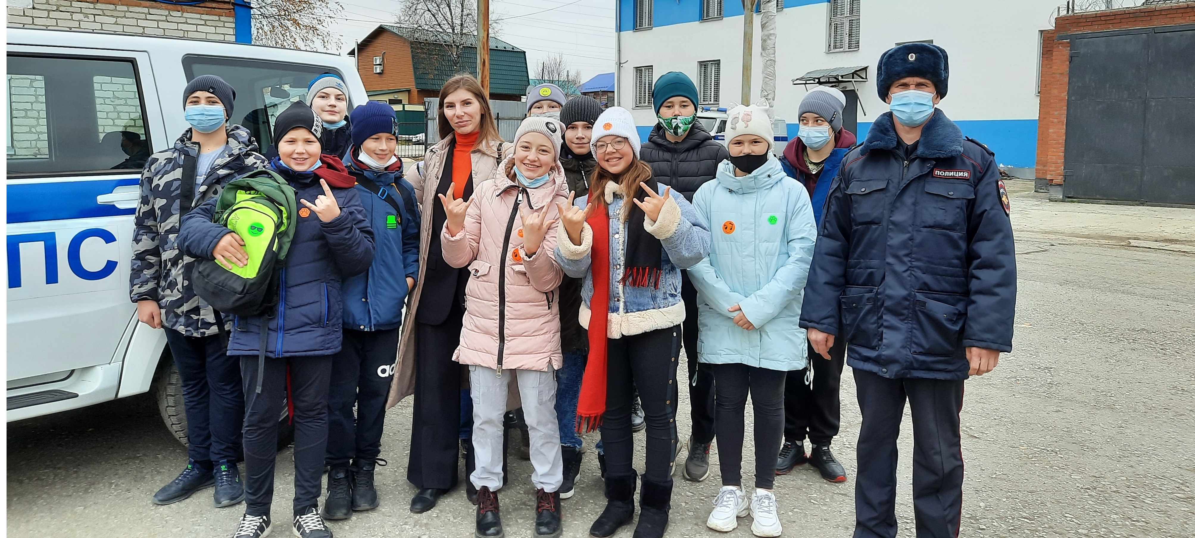 В Парабельском районе гимназистам была организована экскурсия в Межмуниципальный отдел МВД России «Парабельское».