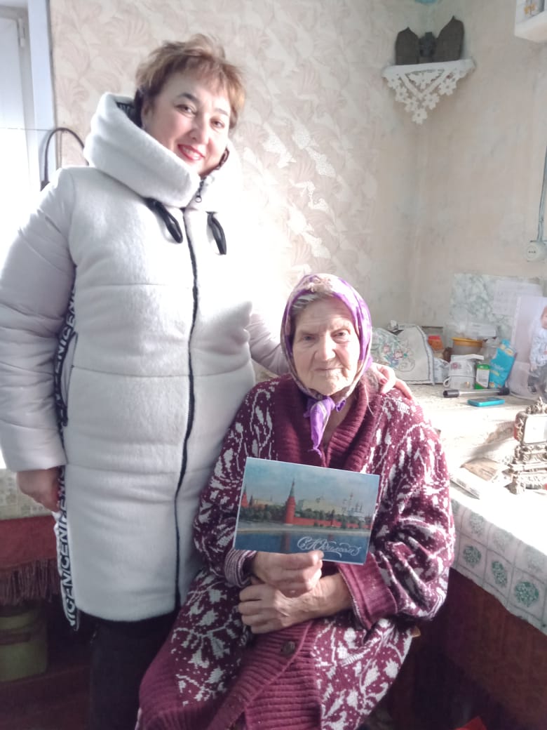 20 декабря свой 95-летний юбилей встретила труженица тыла Евдокия Захаровна Новикова из Старицы.