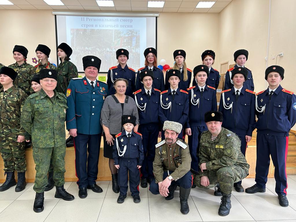 В городе Томске состоялся 2-й региональный смотр-конкурс строя и казачьей песни.